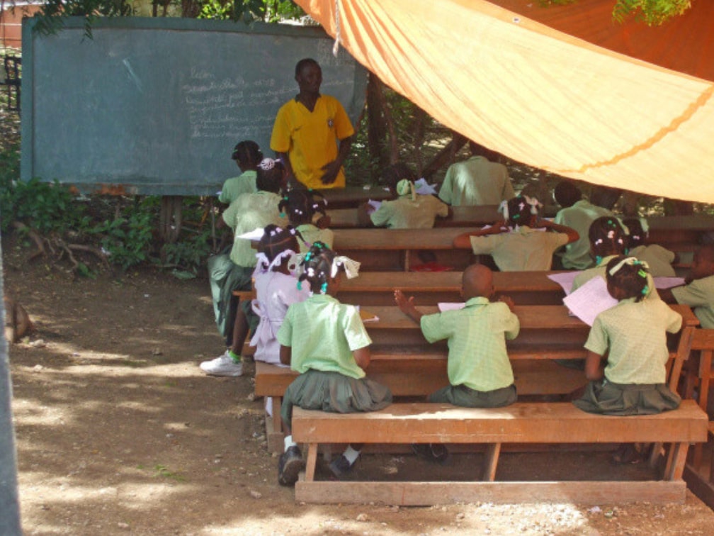 Outdoor Classroom in Papetter, Haiti